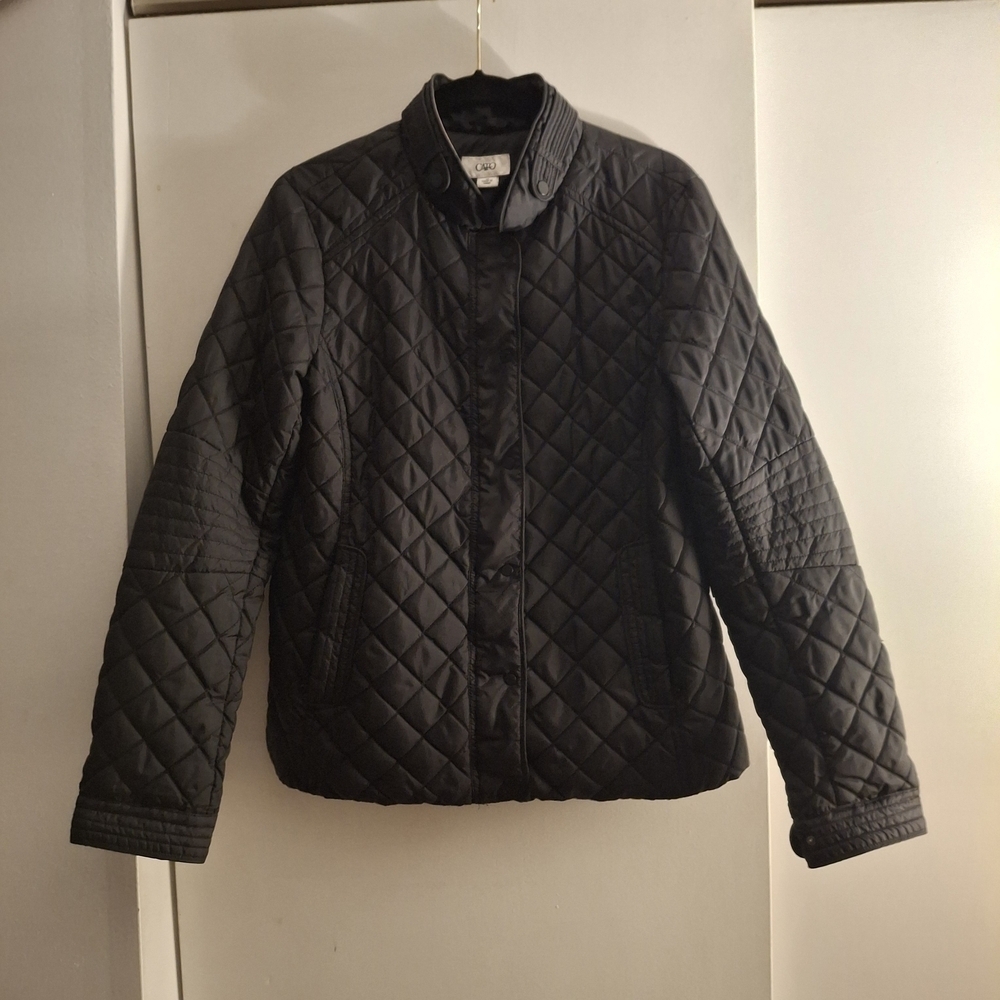 Cato Women's Black Quilted Jacket